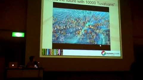 SIGGRAPH ASIA 2009 Sketches: Tuvalu Visualization Project