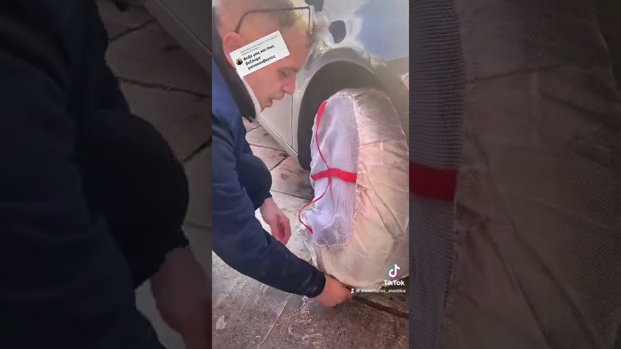 Ελαστικα Αλέξανδρος τοποθέτηση χιονοκουβερτας
