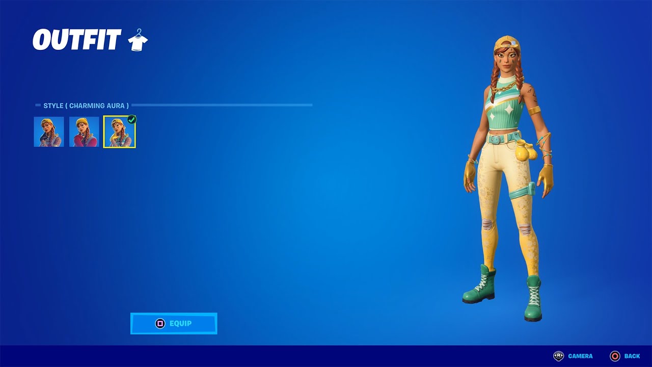 Fortnite All Aura New Skins Styles, & Cosmetics full Set showcase