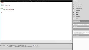 COMO SABER SI UN NUMERO ES PAR, IMPAR EN PHP.