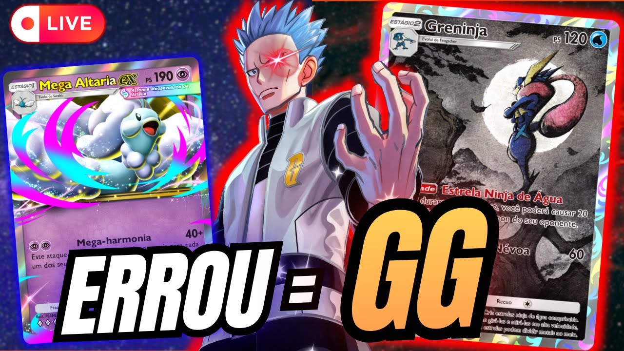 ESSE DECK CASTIGA O META | Mega Altaria EX + Greninja