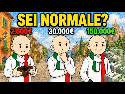 Video Il patrimonio netto medio degli italiani per età (Sei rimasto indietro?)
