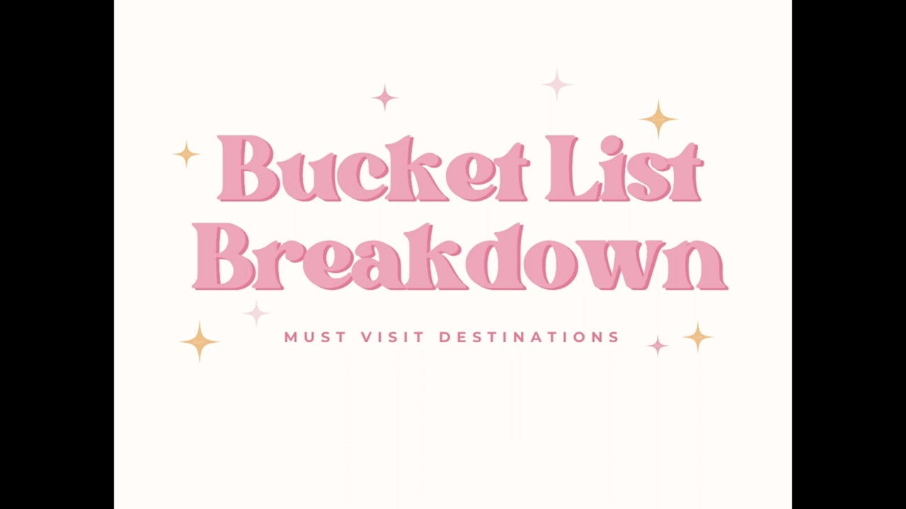 BucketList Breakdown Podcast