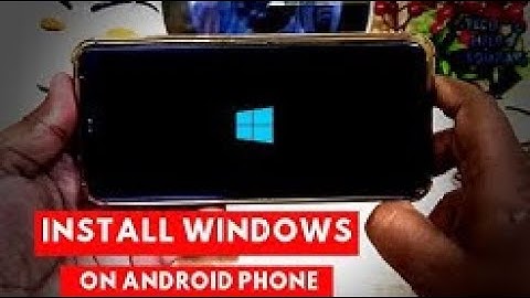How to Install & Run Windows on Any Android Phone Without Root | Windows 10 Or 8/7/XP