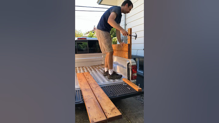 DIY - Wooden Truck Box Build