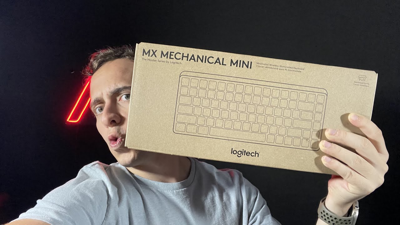 Clavier sans fil rétroéclairé minimaliste Logitech MX Keys Mini