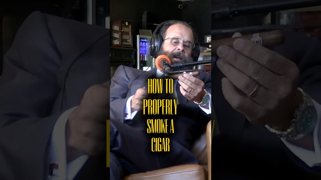 CIGAR ENTHUSIASTS ARE YOU READY!?!Cigar Social Owner explains how to properly smoke a cigar.