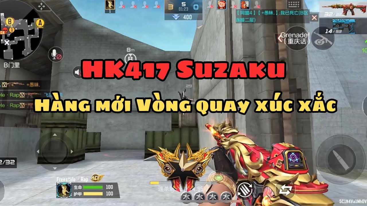 CFM | HK417 SuZaKu - Xịn phết đấy không phải đùa đâu 😂 | CayChayCFM
