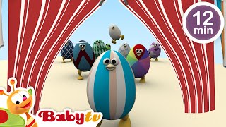 Egg Birds: Çaydanlık, Tavuskuşu ve Kaktüs Kostümleri! 🥚🦚🌵 | Tahmin Oyunları | Karikatürler @BabyTVTR