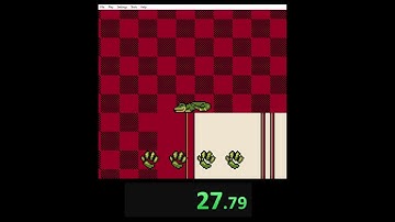 Gex "Navigate the Power Towers" [1:02] IL speedrun - Enter the Gecko Gameboy Color
