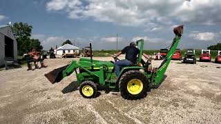 2000 John Deere 790 Tractor/Loader/Backhoe Walk Around & Operational   $16,900