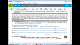 Residential Lease Or Month-to-Month Rental Agreement