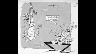 'The Hero.'  MAD's Don Martin cartoon