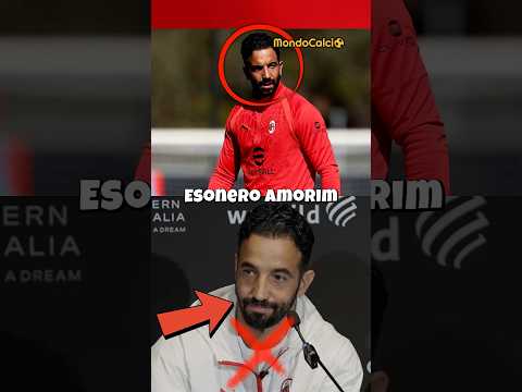 Video Amorim rischia l'esonero prima dell'Inizio della Stagione.