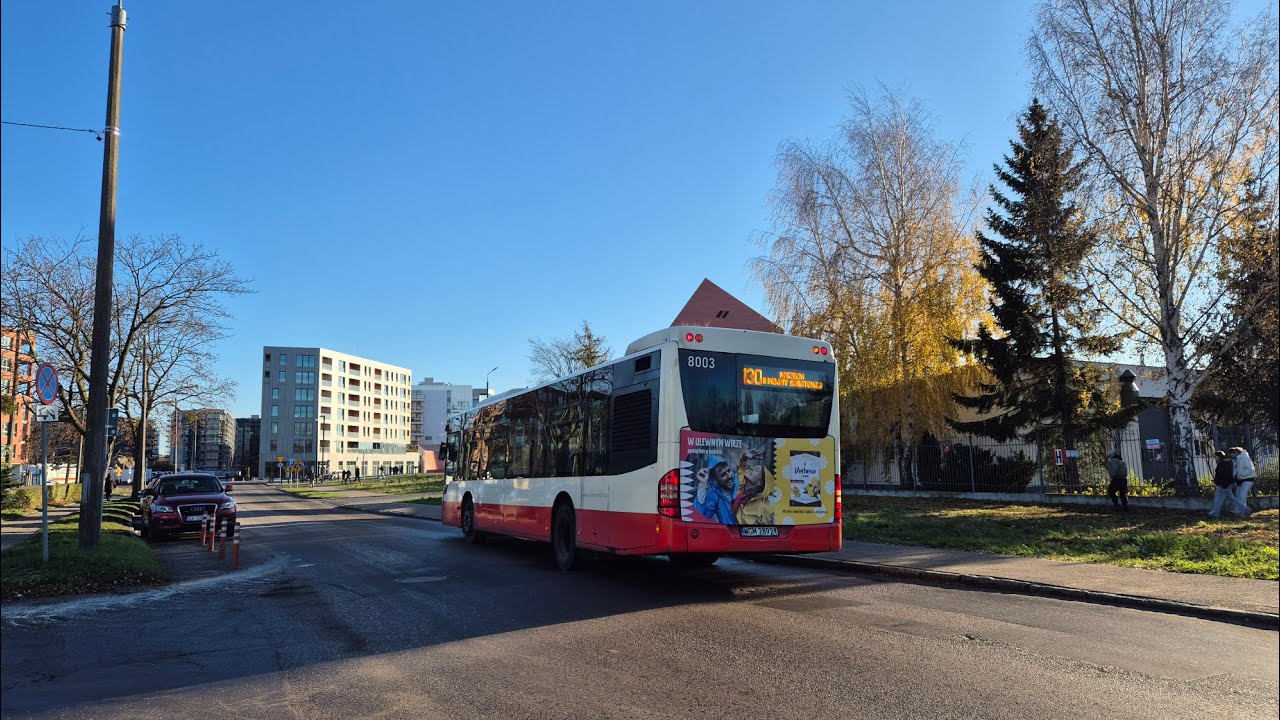 [BP Tour o. Gdańsk] Mercedes-Benz Conecto LF #8003 - linia 130, kierunek Jasień PKM