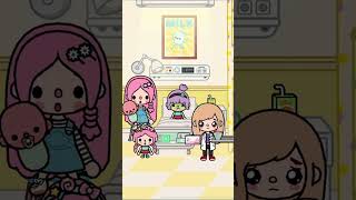 My mom is depressed because my dad left us (Part 1) #shorts #tocaboca #tocalifeworld