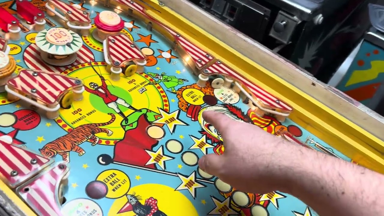 Bally Circus Is ALIVE! Pinball Repair 