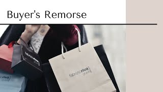 Regret Your Most Recent Purchase? A Guide To Understanding Avoiding Buyers Remorse