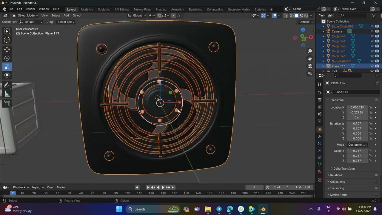 Modelling with Blender (Malay) Beginner Tutorial from Noobs YouTube
