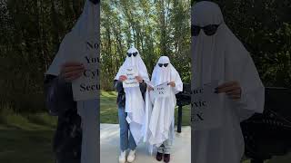 Block the hackers and the haters #cybersecurity #infosec #halloween #ghost