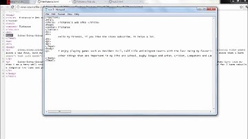 Html 5 Tutorial Part 2 (Formatting Text)