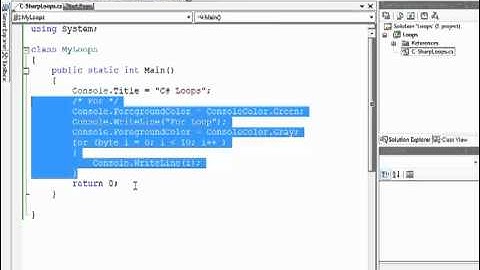 C# Beginner Crash Course - 06 - Loops.mp4