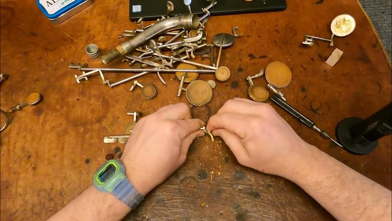Let's Overhaul A Saxophone Together, Part 3 Removing Pads & Corks