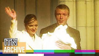 Guy Ritchie and Madonna Baptise Baby Son Rocco Ritchie - Extended Footage (2000)