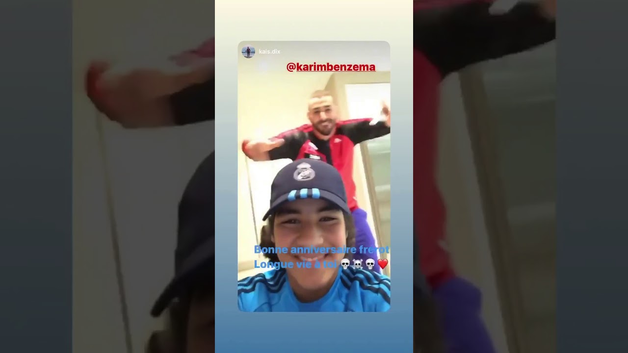 Karim Benzema Stories, December 20, 2019