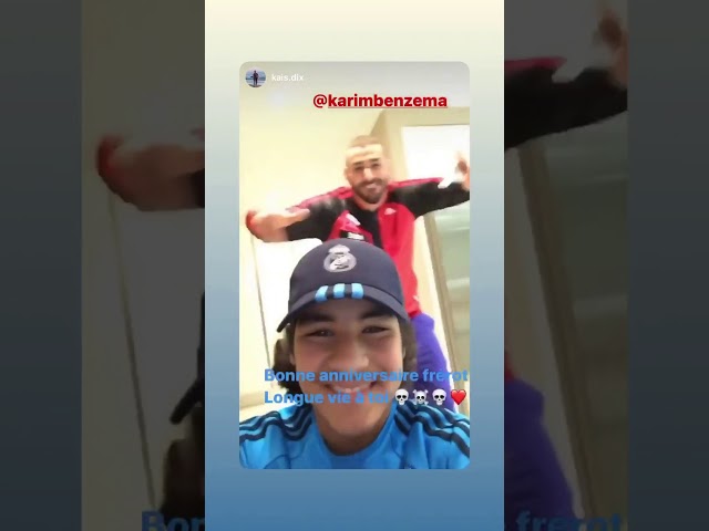 Karim Benzema (@karimbenzema) archived Instagram Stories compilation from December 20, 2019