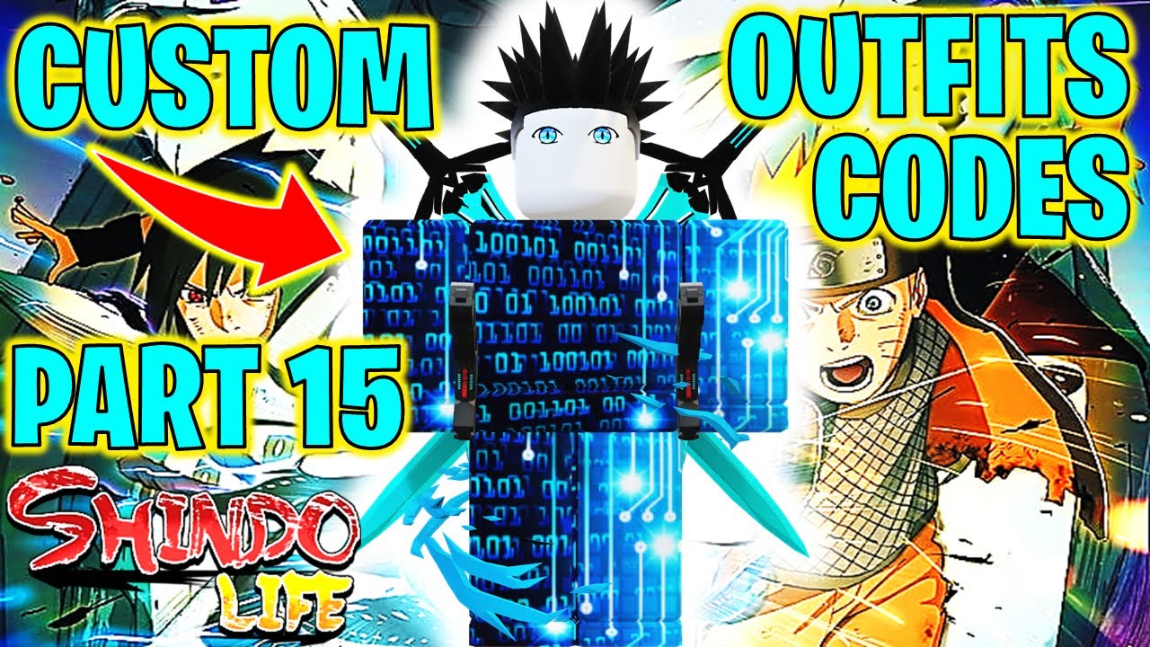 ⭐SHINDO LIFE CUSTOM OUTFITS CODES #23⭐