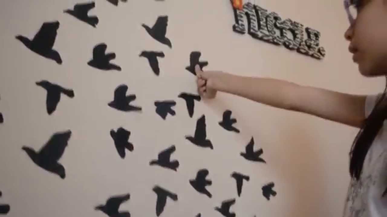 DIY ♥ ¡Decora tu habitación con aves! ♥ - YouTube