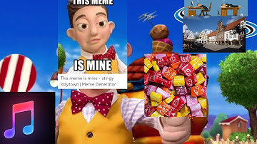 The mine song but every word is a Google image