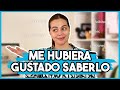 Cosas que me hubiera gustado saber antes de mis 30 | Dolce Placard