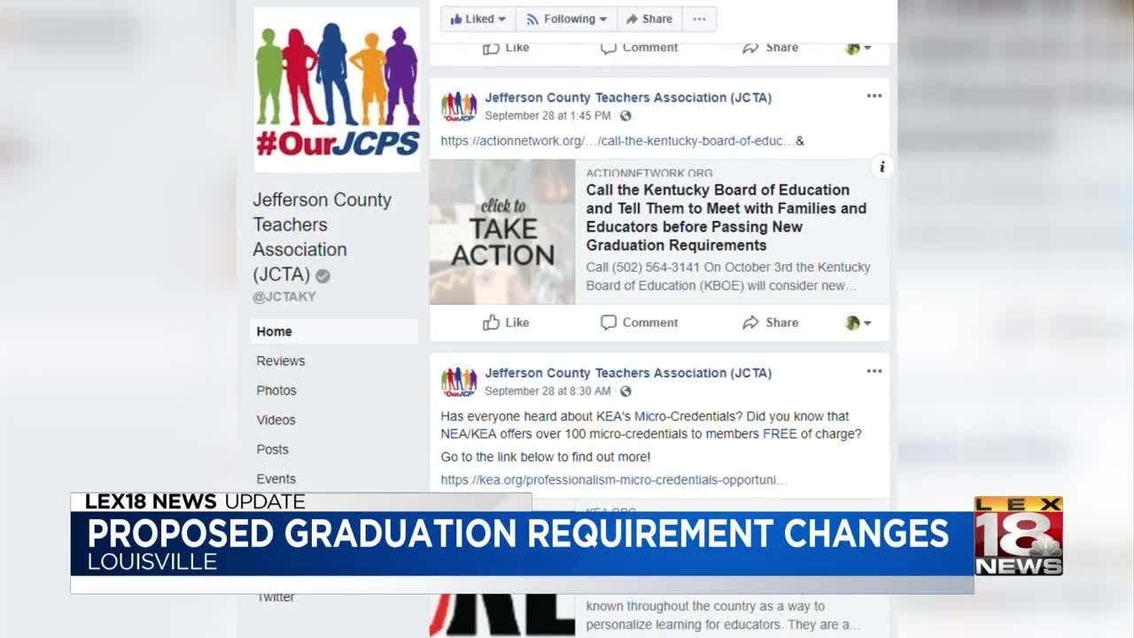 Proposed Graduation Requirement Changes