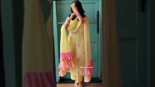 simple stylish suit design ideas trendy outfit #modest look design outfit #ethnicsuits #designer