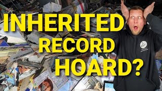 This guy had a PROBLEM - Vintage Tech Record HOARDER! Neighbor Inherits OVER 18,000 records & House?