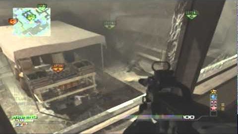MW3: MY FIRST M.O.A.B EVER!! P90 W/ Red Dot Sight