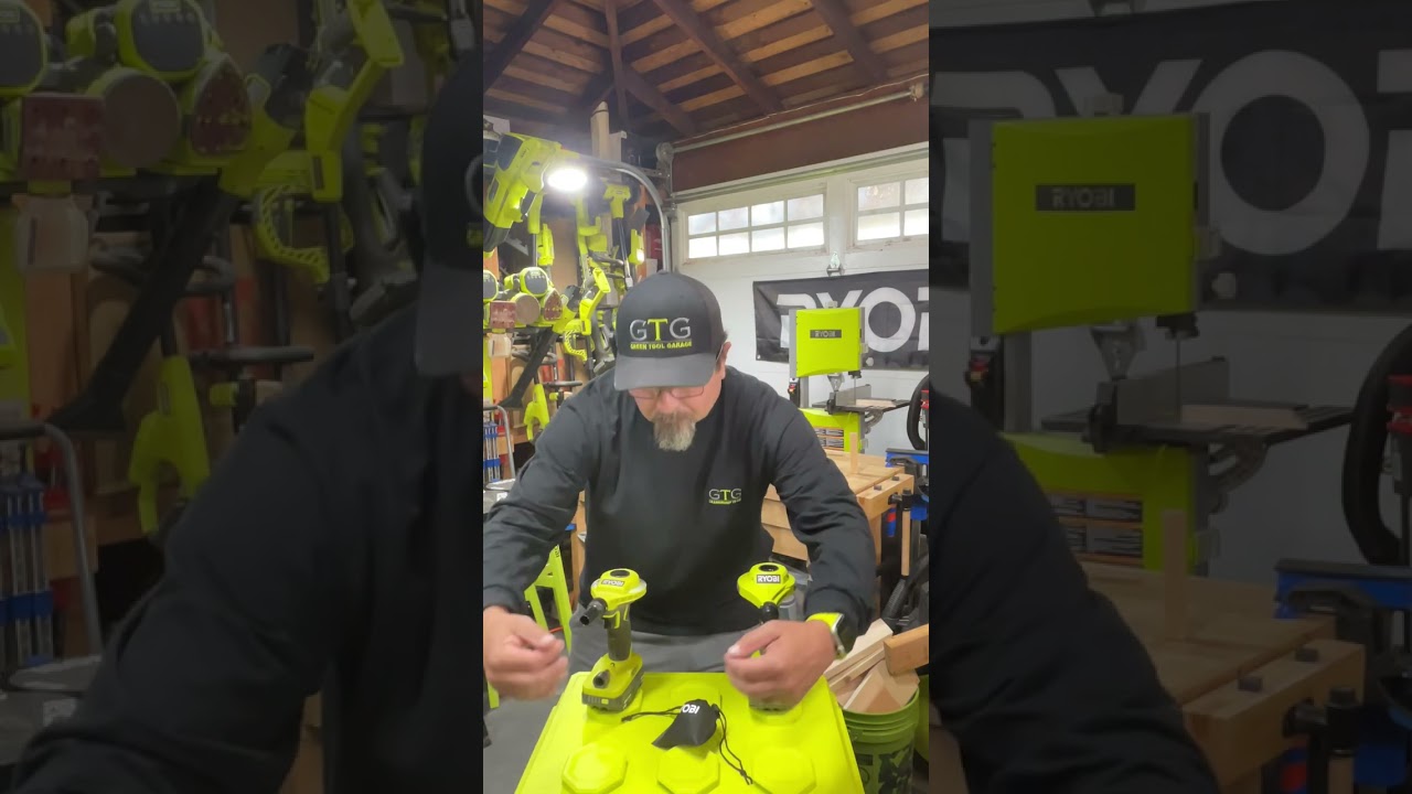 The New Ryobi 18V High Volume Inflator PCL016