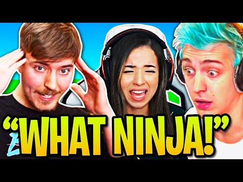 pokimane-*awkward*-after-ninja-said-this!-mrbeast-laughs-watching-lazarbeam-vs-ninja!-(fortnite)