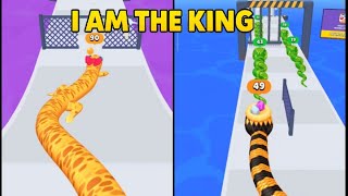 I Became the KING of Snake Race! 👑😱 (Level 999) screenshot 4