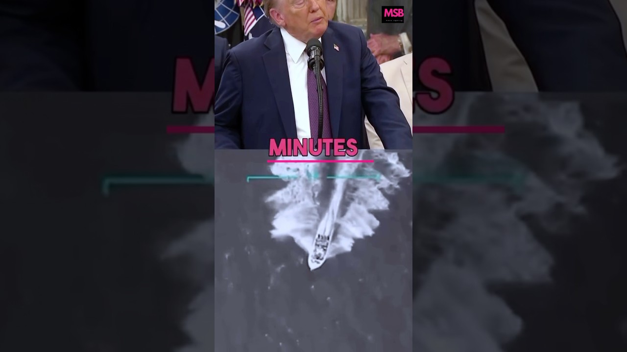 President Trump Confirms Strike on Tren de Aragua: 11 Narcoterrorists Killed in Message to Cartels