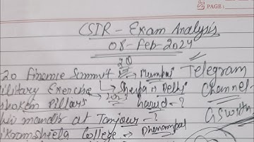 CSIR SO ASO Exam Analysis 2024 Today | Paper 1&2 | CSIR Paper Analysis | Today 08/02/2024