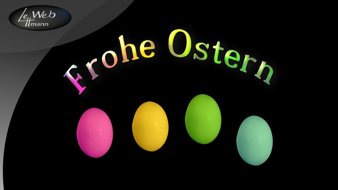 Frohe Ostern mit dem Vektorgrafik Programm Inkscape