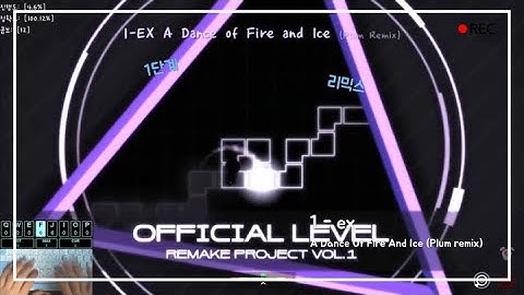 [ADOFAI Custom Clear] A Dance of Fire and Ice(Plum remix) [Map by HYONSU & Editor AlriC]