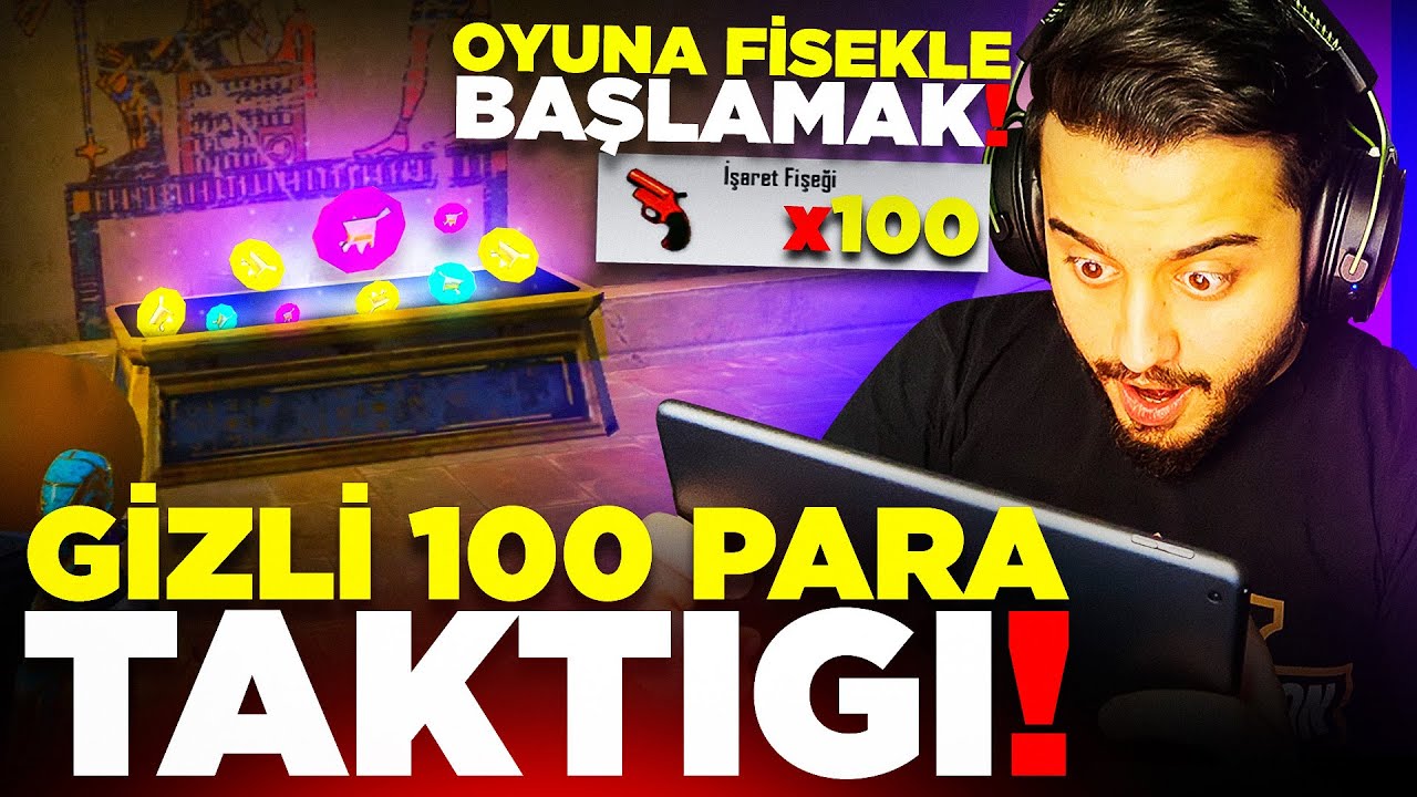 YENİ MODDA OYUNA FİŞEKLE BAŞLADIM! EFSANE TAKTİK! PUBG Mobile