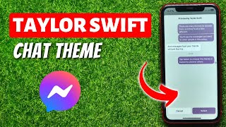 How to Use Taylor Swift Chat Theme on Facebook Messenger screenshot 2