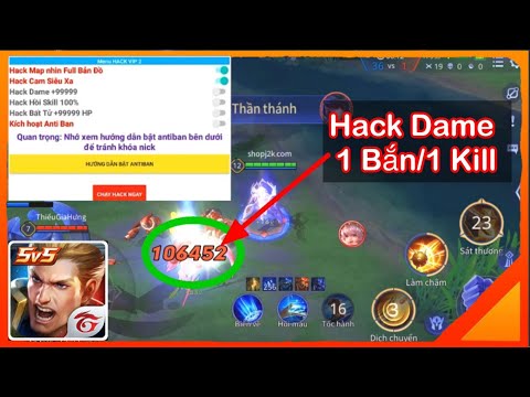 Hack Liên Quân Mobile | HACK DAME ONE HIT 1 Bắn 1 Mạng siêu VIP mới nhất