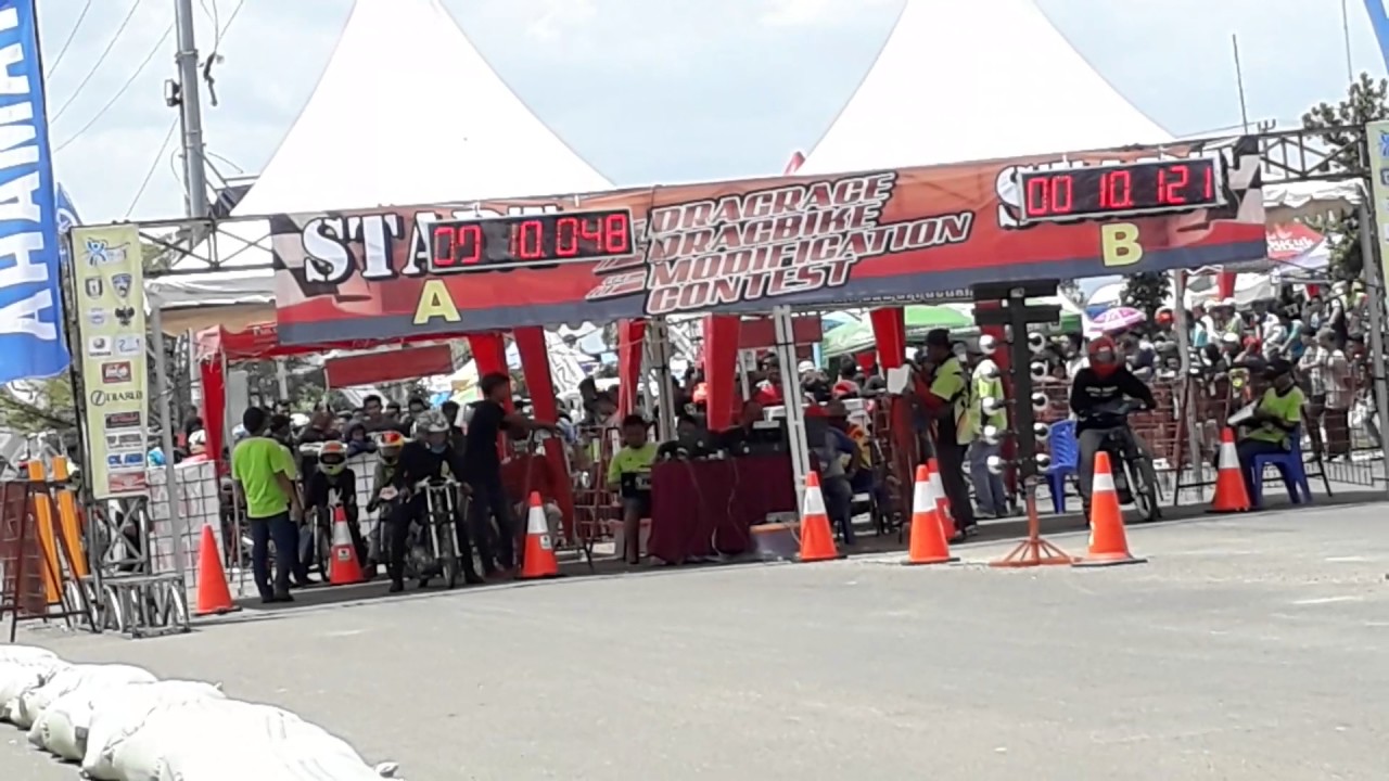 Ucox Galer Team Cs Junior Lampung Tengah Breket 10 Drag Bike