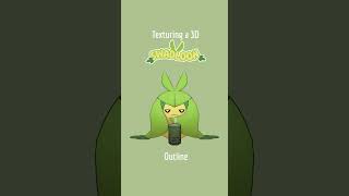 Texturing a 3D Swadloon! (Pokémon) Texturing a 3D Swadloon! (Pokémon)
